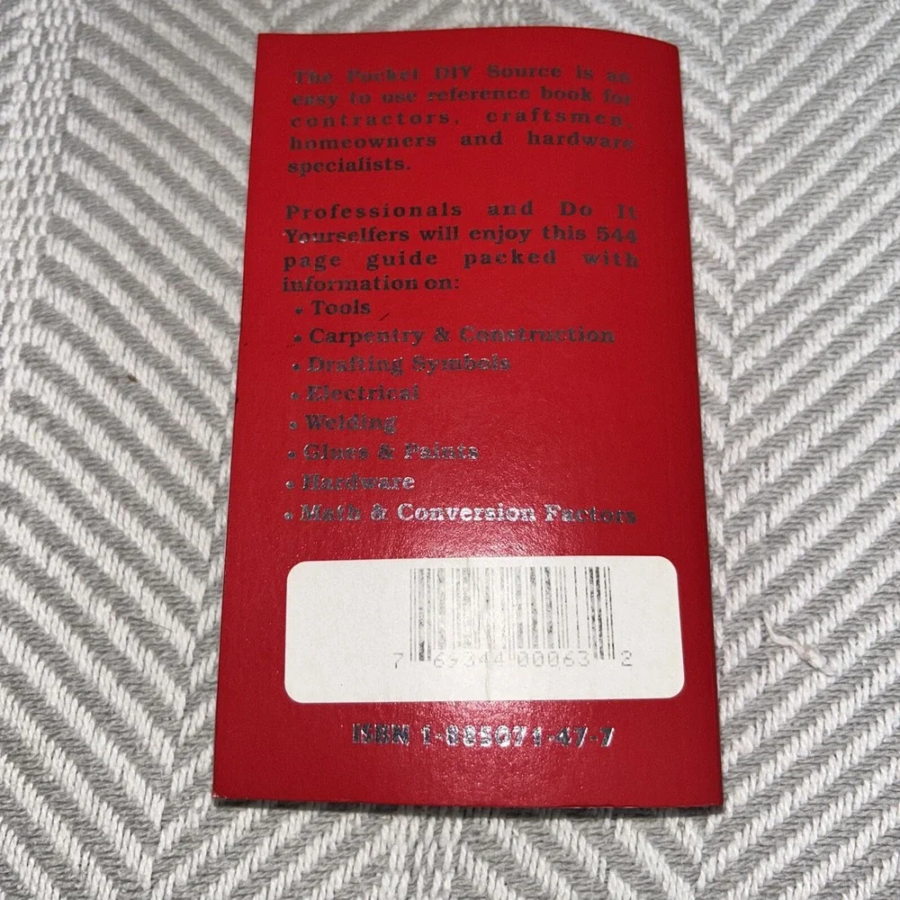 Pocket‎ Do It Yourself Source Guide Book By Richard Young & Thomas Glover